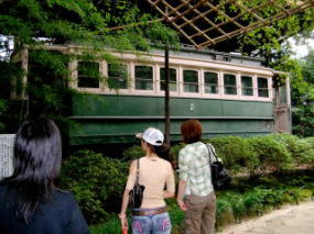 日本最古のチンチン電車