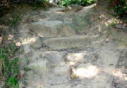 天王山城の石垣