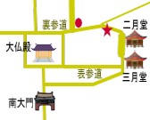 東大寺・周辺図