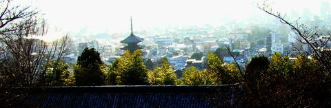 霊山護国神社からの眺望
