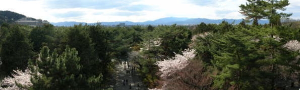南禅寺・三門からの景色