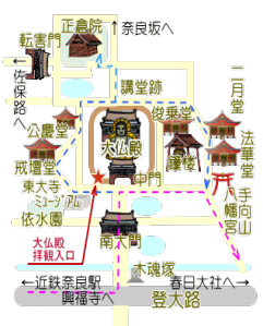 東大寺境内図